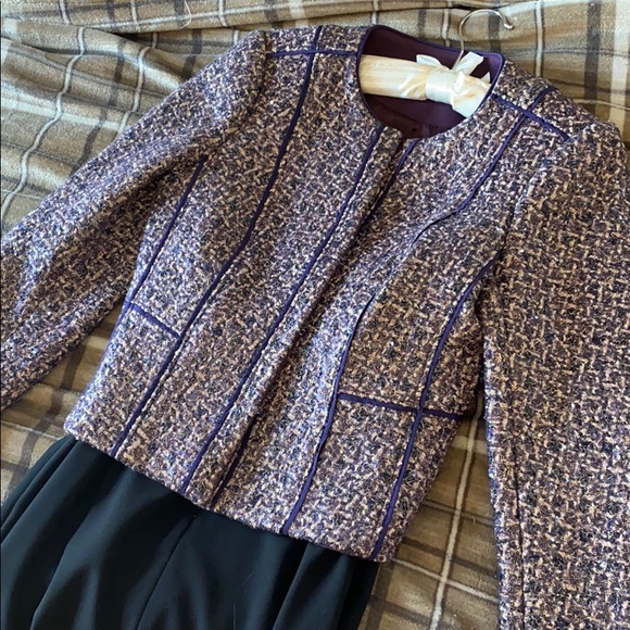 Tory Burch Jackets & Blazers - Tory Burch Purple and Pink Sequenced Jacket